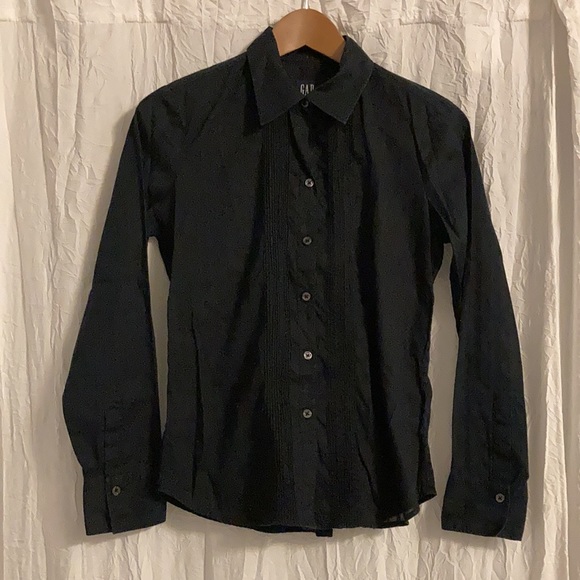 GAP Fitted Button Down Blouse - Picture 2 of 3